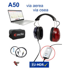 Audiómetro A50 OSCILLA® vía aérea y ósea